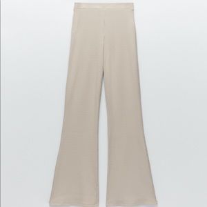 Zara Knit Ribbed Pants